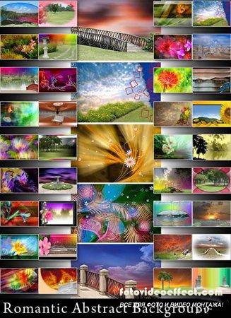 Romantic Abstract Backgrounds