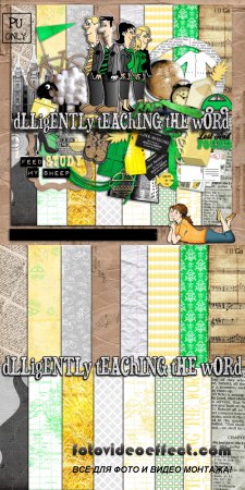 Scrap-set - Diligently Teaching The Word