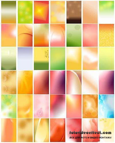 Delicate abstract backgrounds ( )