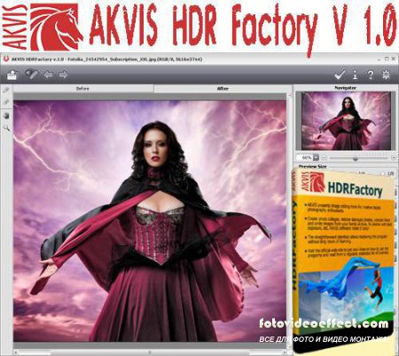 AKVIS HDR Factory V 1.0 -    HDR-.