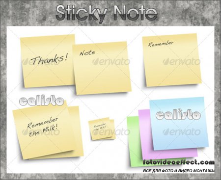 Sticky Note - GraphicRiver