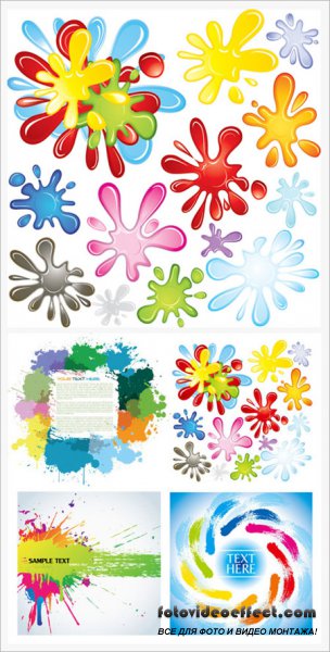 Color Ink Vector