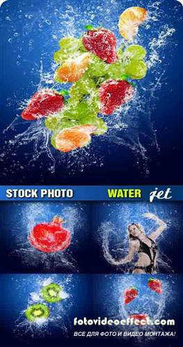 Stock Photo - Water jet