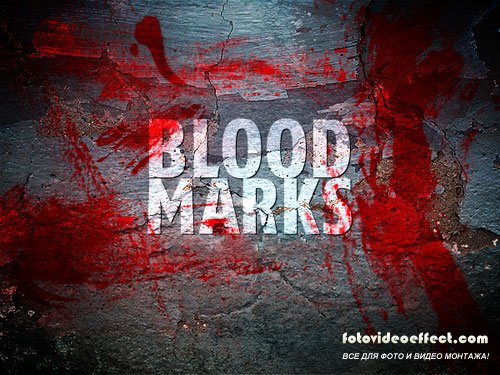 Blood Marks brushes