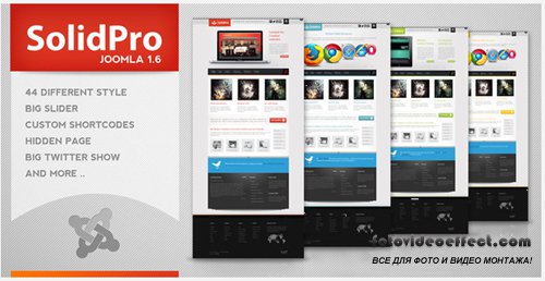 ThemeForest - Solid Pro - Creative Joomla 1.6 Theme