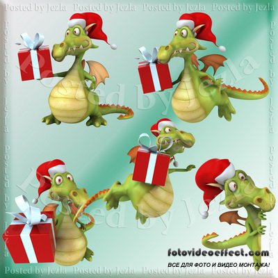 ShutterStock  -   (Christmas Dragons)