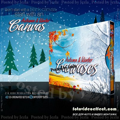   - Autumn and Winter Canvases