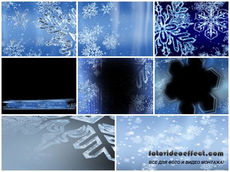 Editor`s Themekit 27: Falling Snowflakes