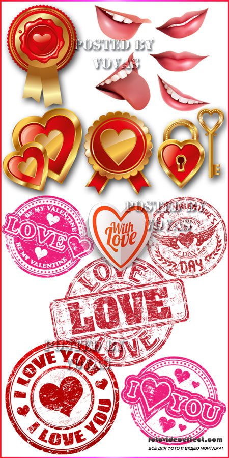 PNG Valentines lipart2