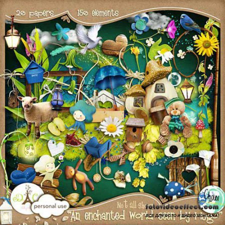   - - An enchanted world seen