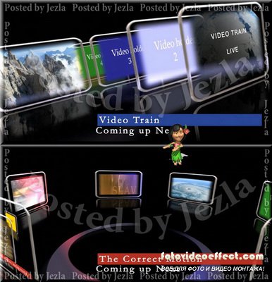 After Effects Project - DVT: Video Room, Video Train