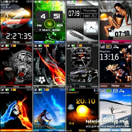 Забойные темы для Nokia S40