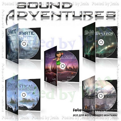 Аудио Футажи - Megatrax Sound Adventures Collection: Volumes 01 - 05