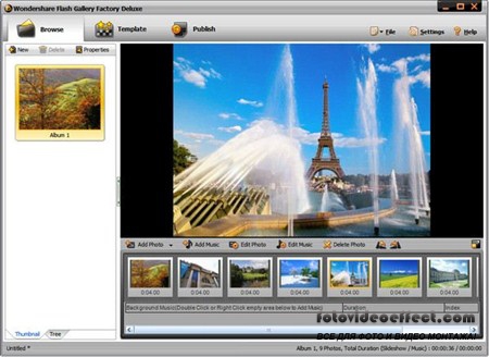 Wondershare Flash Gallery Factory Deluxe 5.2.1.15 Final