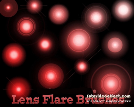   - Lens Flare Brushes Set