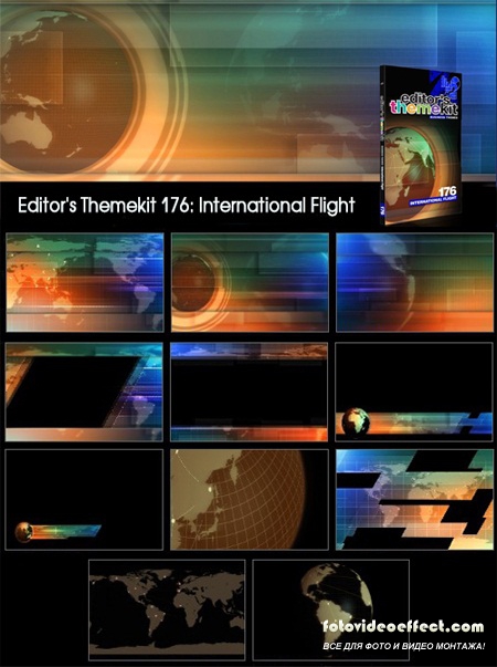 Editor's Themekit 176: International Flight