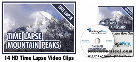 Footage Firm: HD Time Lapse Mountain Peaks