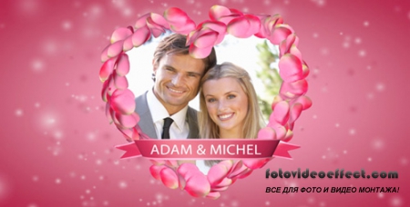 Heart of petals - Wedding opener - Projects for After Effects (Videohive)