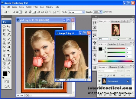 Как сделать из фотографии памятный подарок программой Photoshop