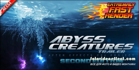 Abyss Creatures Trailer  After Effects Project(Videohive)