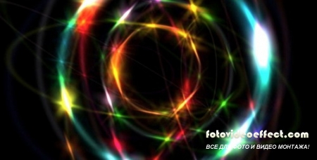 Motion Graphics: Dazzling Rainbow Rings - Transition - HD (Videohive)