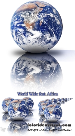 Stock photo: World Wide feat. Africa