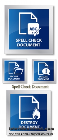 Stock Photo: Spell Check Document