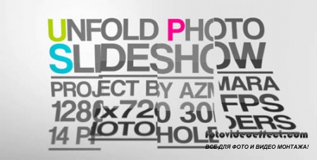 Unfold Photo Slideshow - Project for After Effects (Videohive)