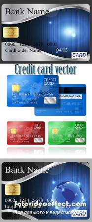 Stock: Credit card vector