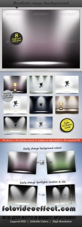Spotlight Background  Product Showcase Display  GraphicRiver. PSD