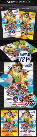 Sexy Summer Flyer Template -  GraphicRiver