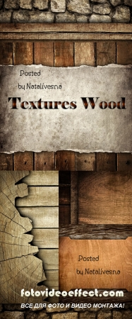 Текстуры дерева / Textures wood - Stock photo
