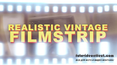 VideoHive Realistic Vintage Filmstrip - Horizontal (Motion Graphics)
