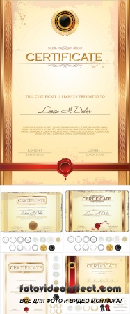 Stock: Certificate template