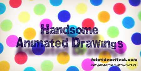 HANDSOME ANIMATED DRAWINGS - After Effects Project (Videohive)