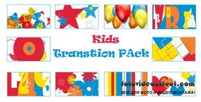 Kids Transition Pack: Motion Graphics (VideoHive)