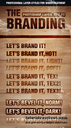 The Branding Text Styles & Layer Styles