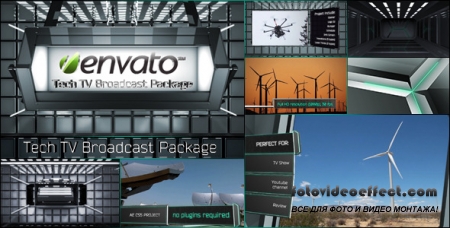Tech TV Broadcast Package - Project for After Effects (Videohive)