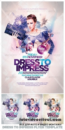 Dress To Impress Flyer Template