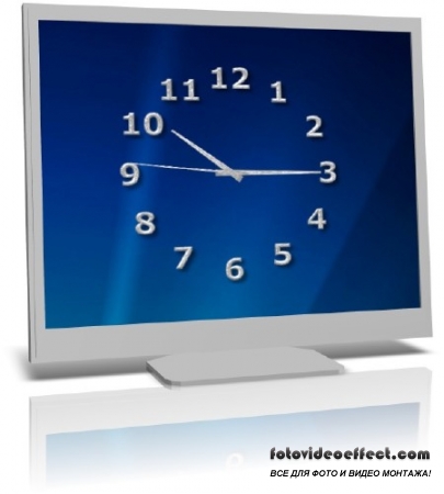 TheAeroClock 3.35 + x64 - Часы для рабочего стола