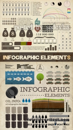 Graphical chart vector