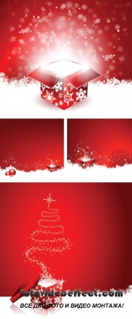 Stock: Christmas gift background