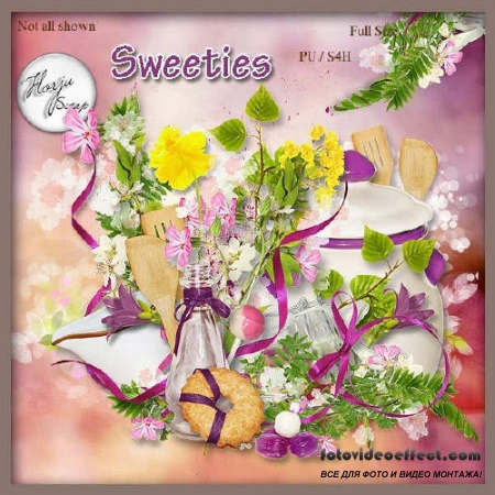 Цифровой скрап-набор - Sweeties
