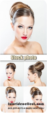 Романтичная девушка / Romantic girl - stock photos