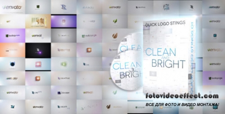 Quick Logo Sting Pack 01: Clean & Bright - Project for After Effects (Videohive)