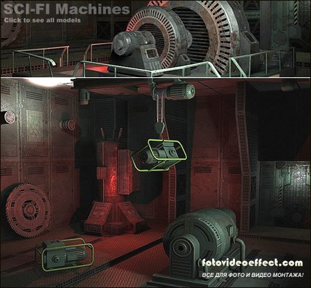 DEXSOFT-GAMES  SCI-FI Machines model pack