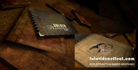 Golden Memories Album - Project for After Effects (Videohive)