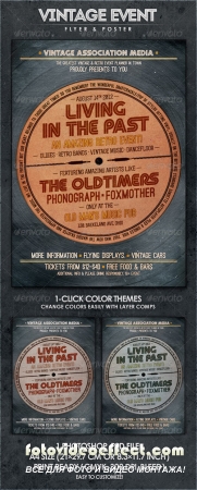 Living in the Past – Retro Flyer