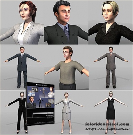 Dosch Design 3D – Humans