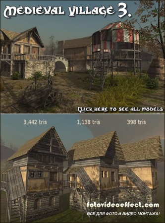 DEXSOFT-GAMES  Medieval Village 3. model pack